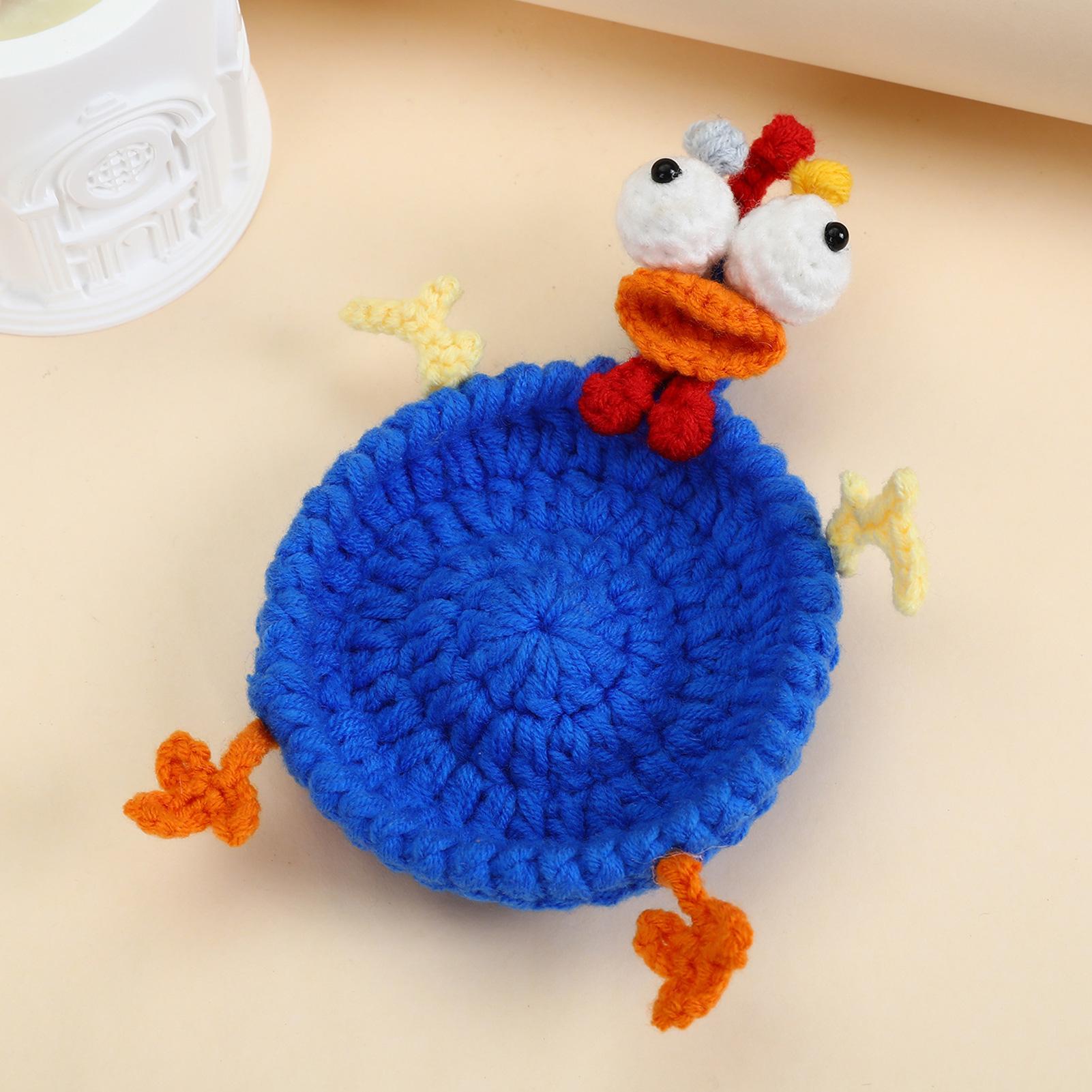 Coffee Tea Knits - Crochet Coaster 3D Knitted Woven Cup
