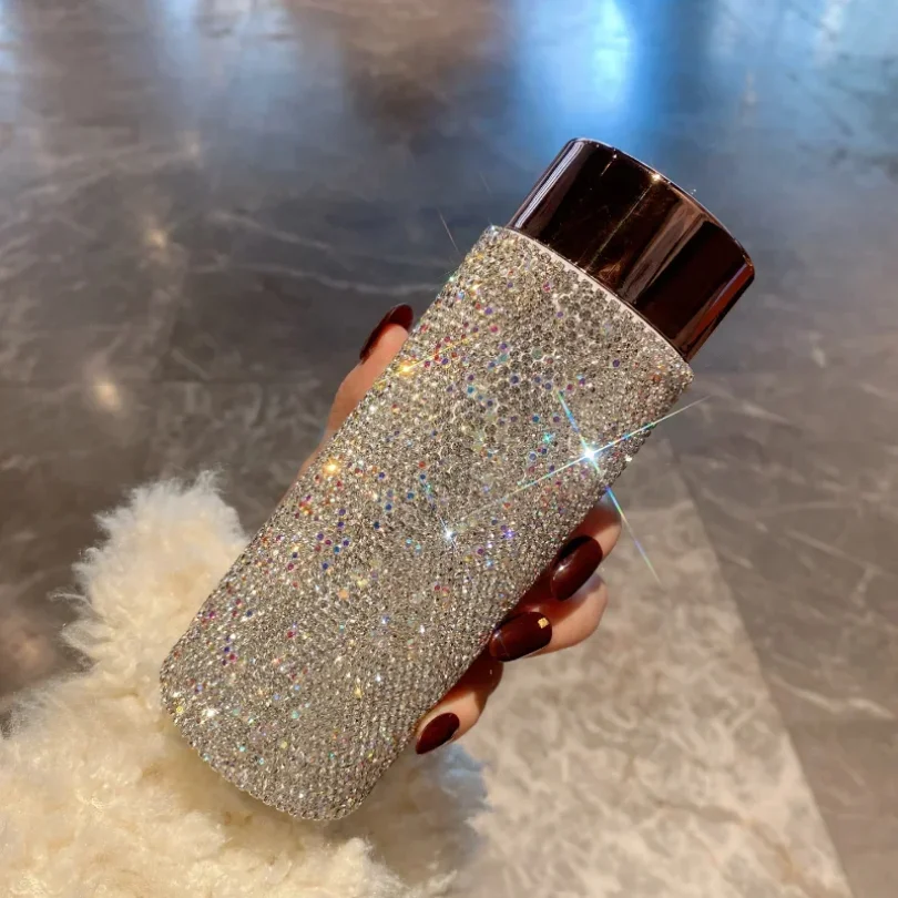 Coffee Tea Infusion - Bling Portable Thermos Cup with Tea