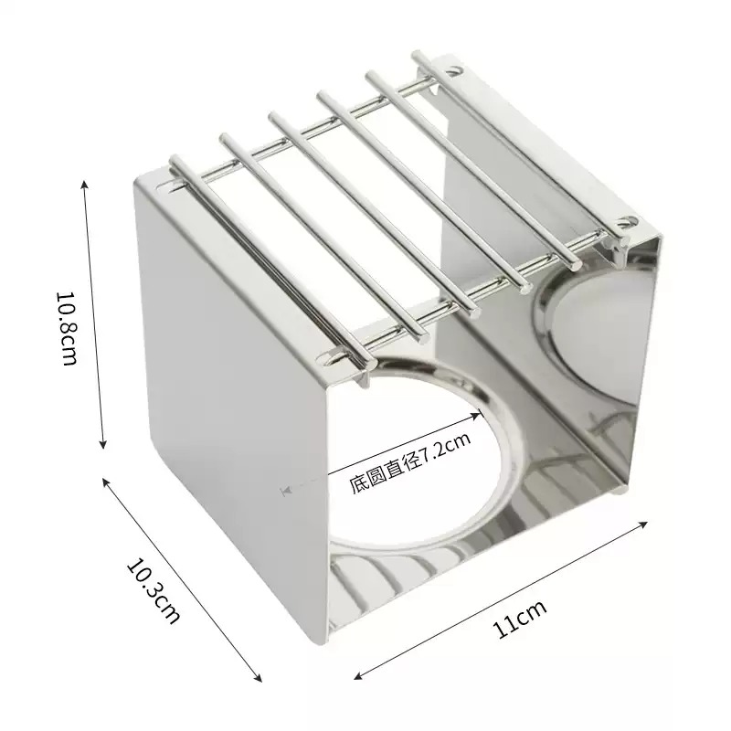 Moka Pot Stove - Stainless Steel Square Coffee Stove Stand