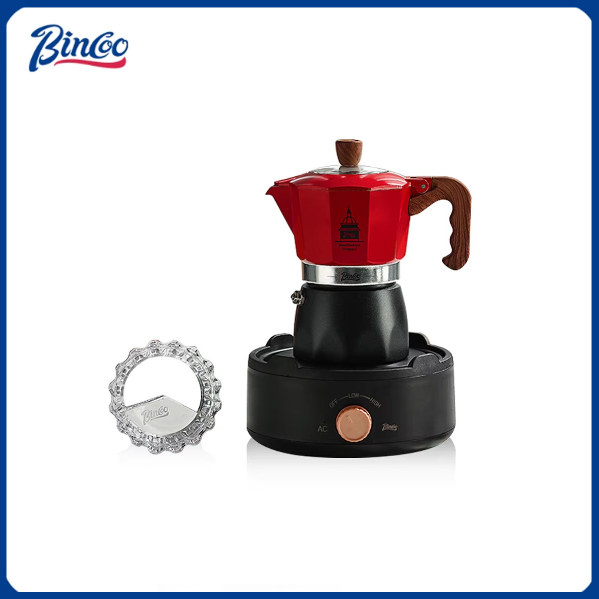 Bincoo Double Valve Coffee Mok - Moka Pot Stove 评论和价格