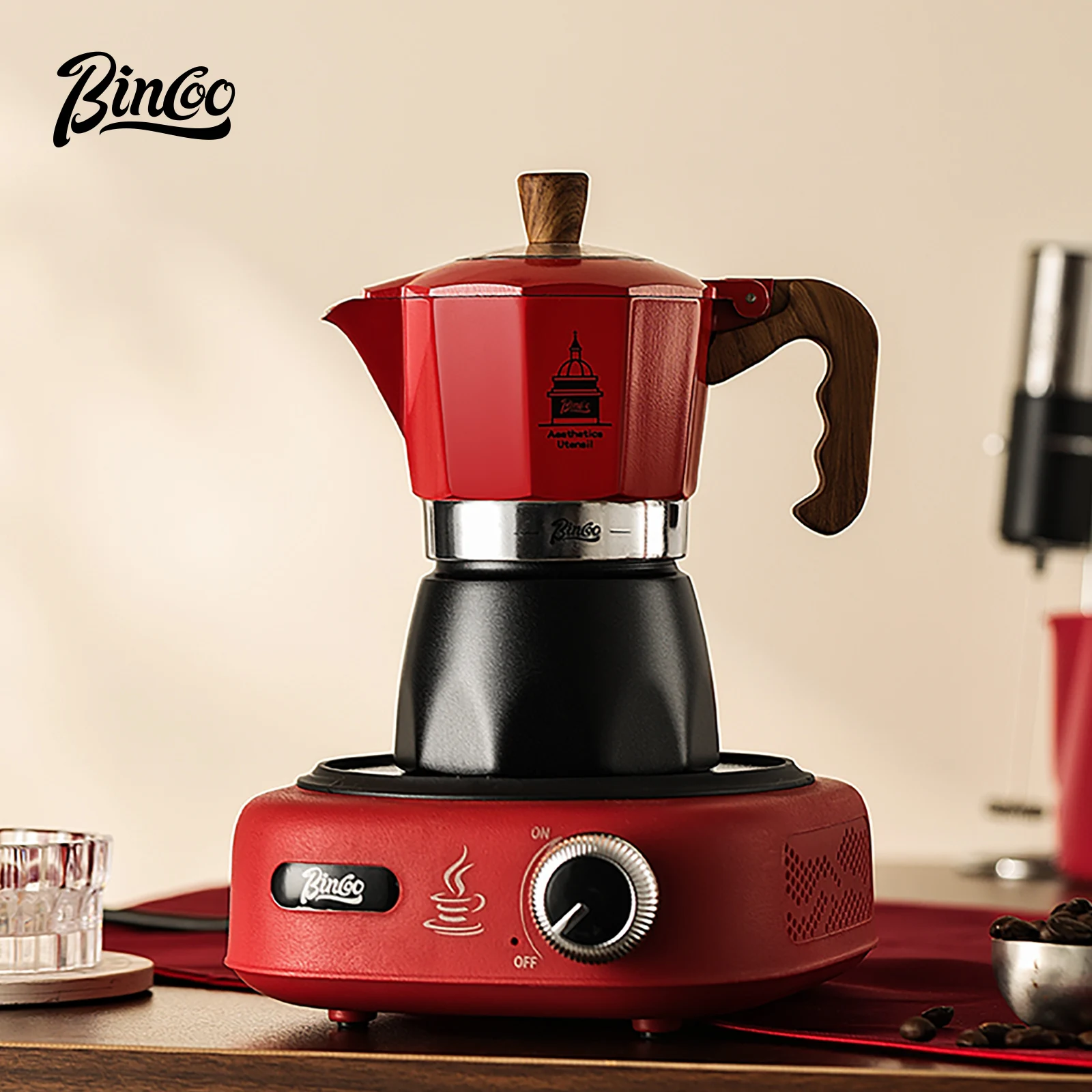 Bincoo Double Valve Coffee Mok - Moka Pot Stove 评论和价格