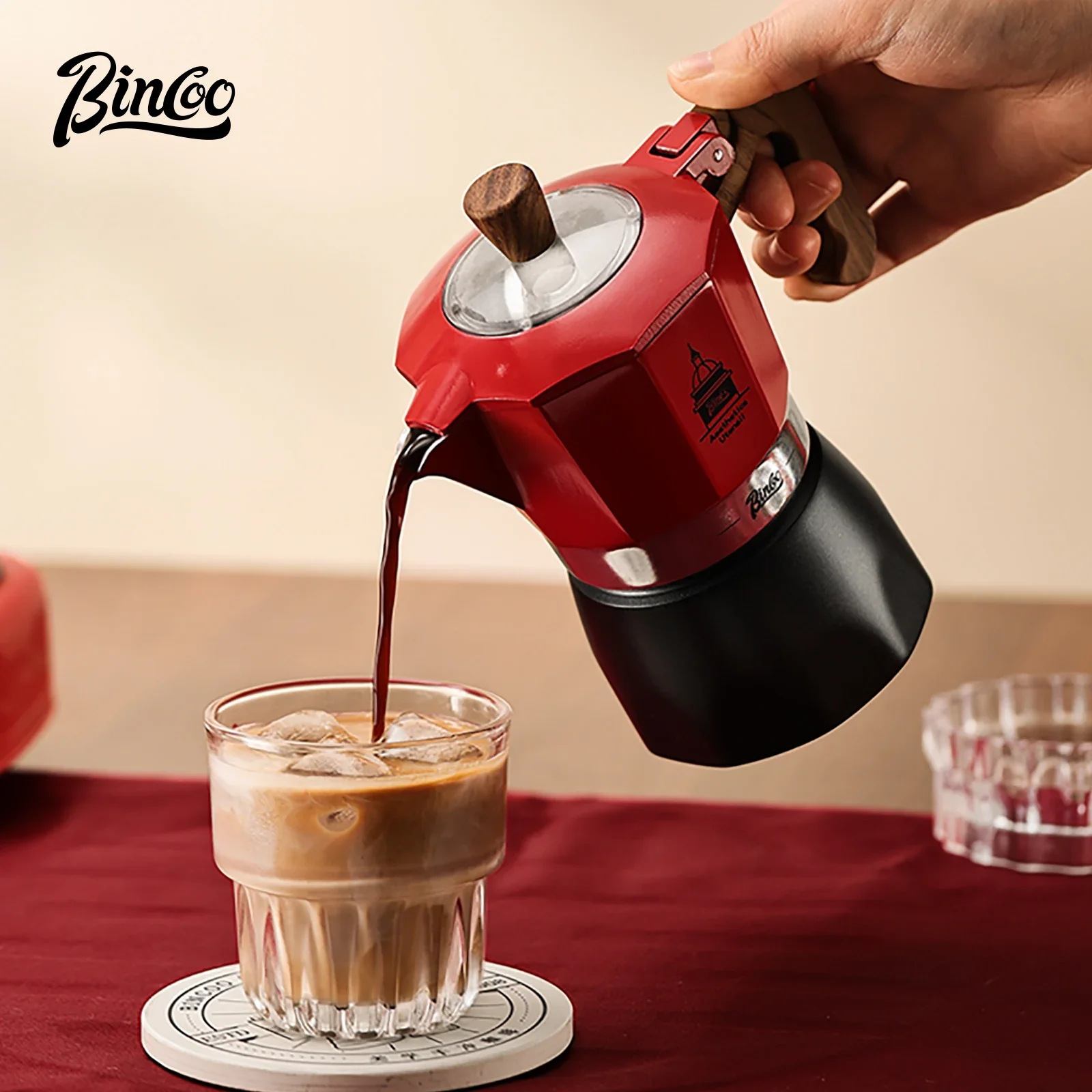 Bincoo Double Valve Coffee Mok - Moka Pot Stove 评论和价格