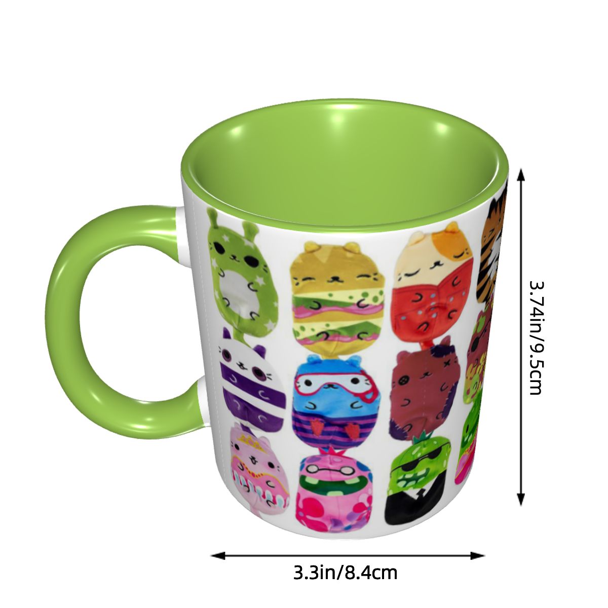 Cats Vs Pickles 12-Pack Mug Fu - Coffee Vs Tea 评论和价格
