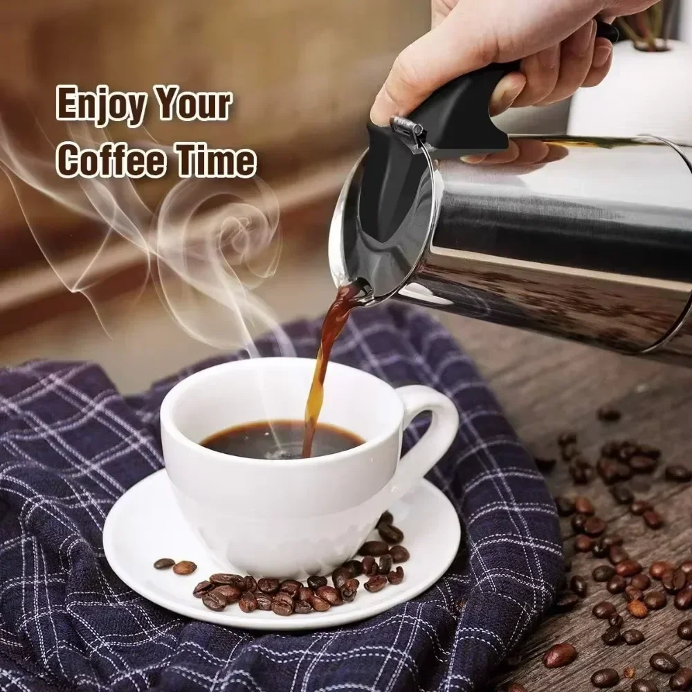 Coffee Maker Moka Pot 50ml-600 - Moka Pot Stove 评论和价格