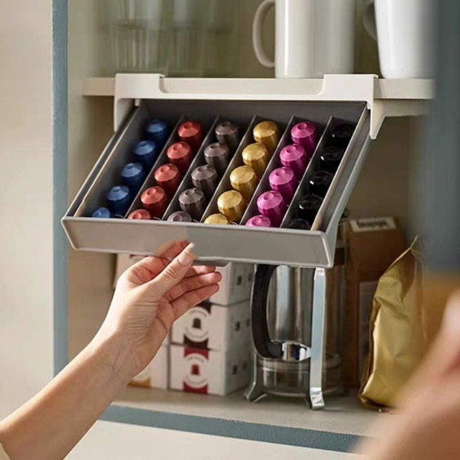 Coffee Capsule Holder Capsule  - Coffee Tea Organizer 评论和价格
