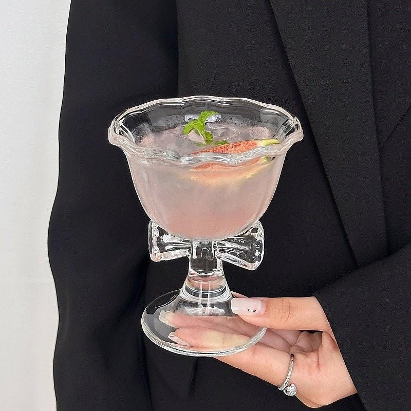 New Bow Glass Cute Water Cup C - Mug Tea Coffee 评论和价格