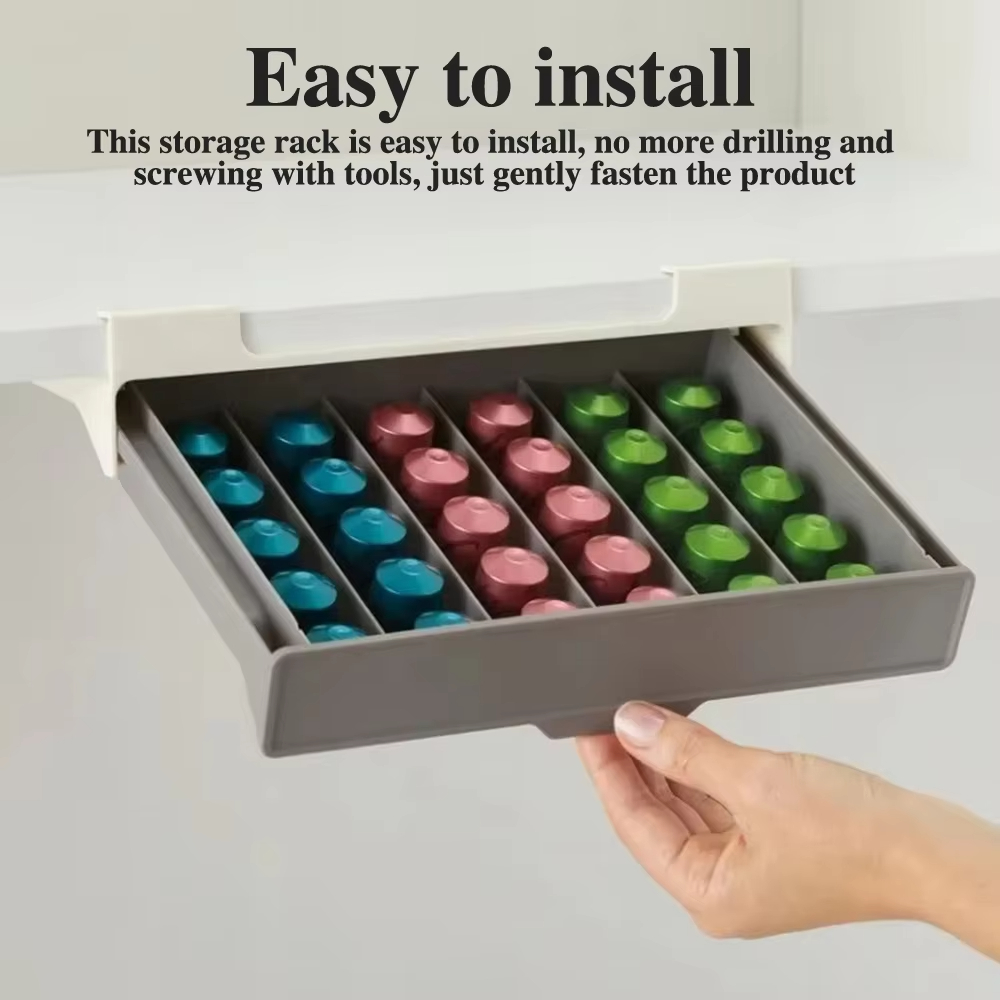 Space-Saving Coffee Capsule &  - Coffee Tea Organizer 评论和价格