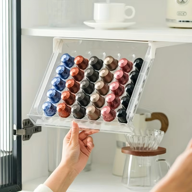 Space-Saving Coffee Capsule &  - Coffee Tea Organizer 评论和价格