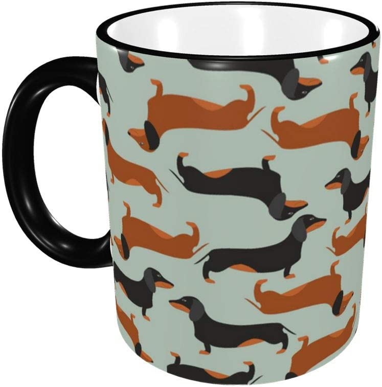 Black and Brown Dachshund Cera - Best Tea Coffee 评论和价格