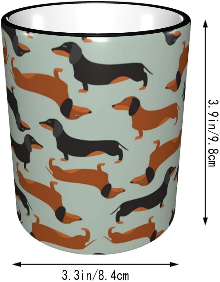 Black and Brown Dachshund Cera - Best Tea Coffee 评论和价格