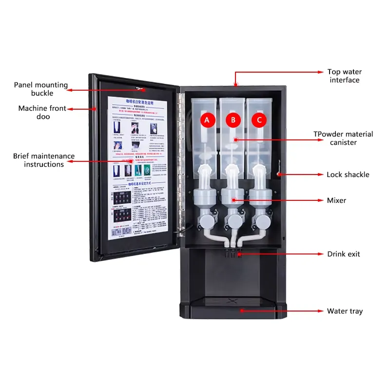 for E30S Automatic Coffee Vend - Coffee Tea Vending Machine For Office 评论和价格