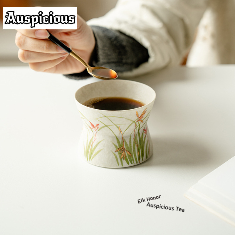 180ml Gold Drawing Hand-painte - Draw Coffee And Tea 评论和价格