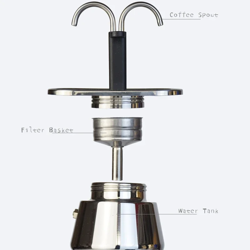 200ML Mini Moka Pot Double Tub - Moka Pot Stove 评论和价格
