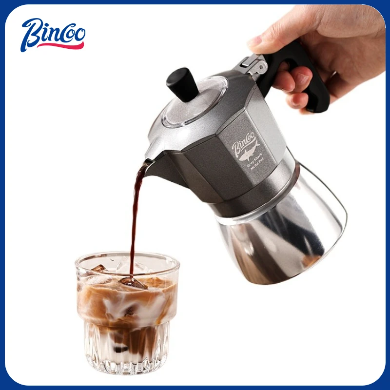 Bincoo 2 Cups Double Valve Mok - Moka Pot Stove 评论和价格