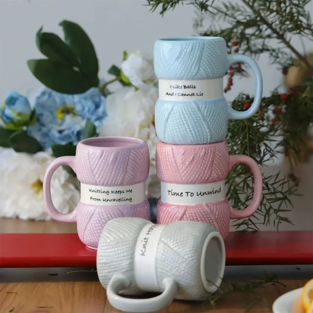 Hot Knit Style Ceramic Coffee  - Coffee Tea Knits 评论和价格