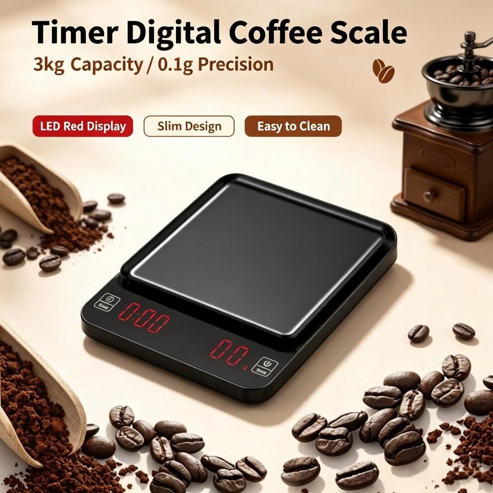 3kg/0.1g High Precision Digita - Coffee&Tea House Opinie 评论和价格