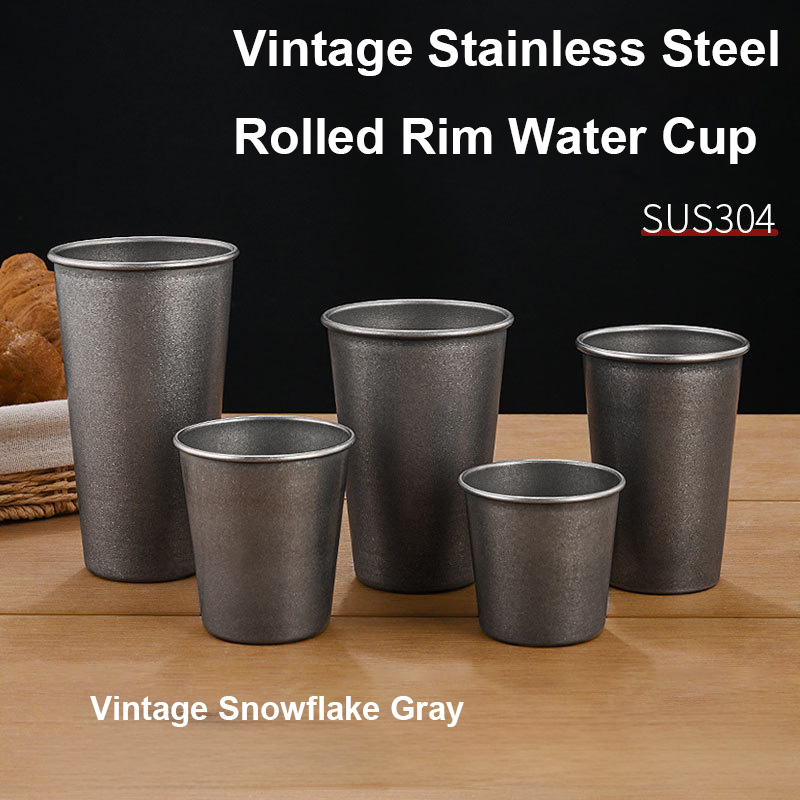 Retro Silver Stainless Steel D - Mug Tea Coffee 评论和价格