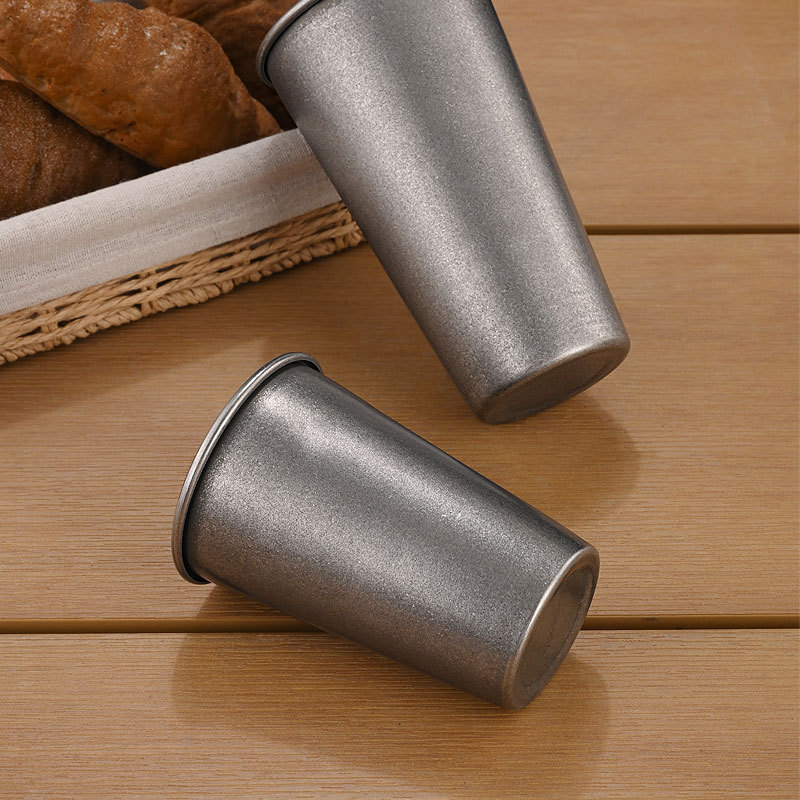 Retro Silver Stainless Steel D - Mug Tea Coffee 评论和价格