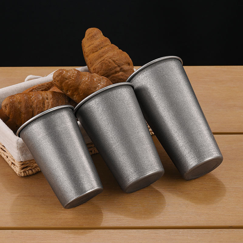Retro Silver Stainless Steel D - Mug Tea Coffee 评论和价格