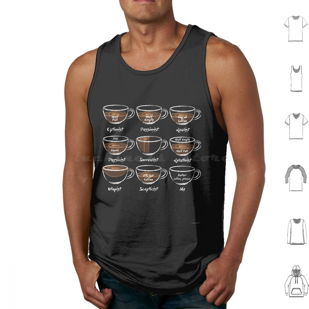 Another Coffee Tank Tops Vest  - Coffee Tea Knits 评论和价格