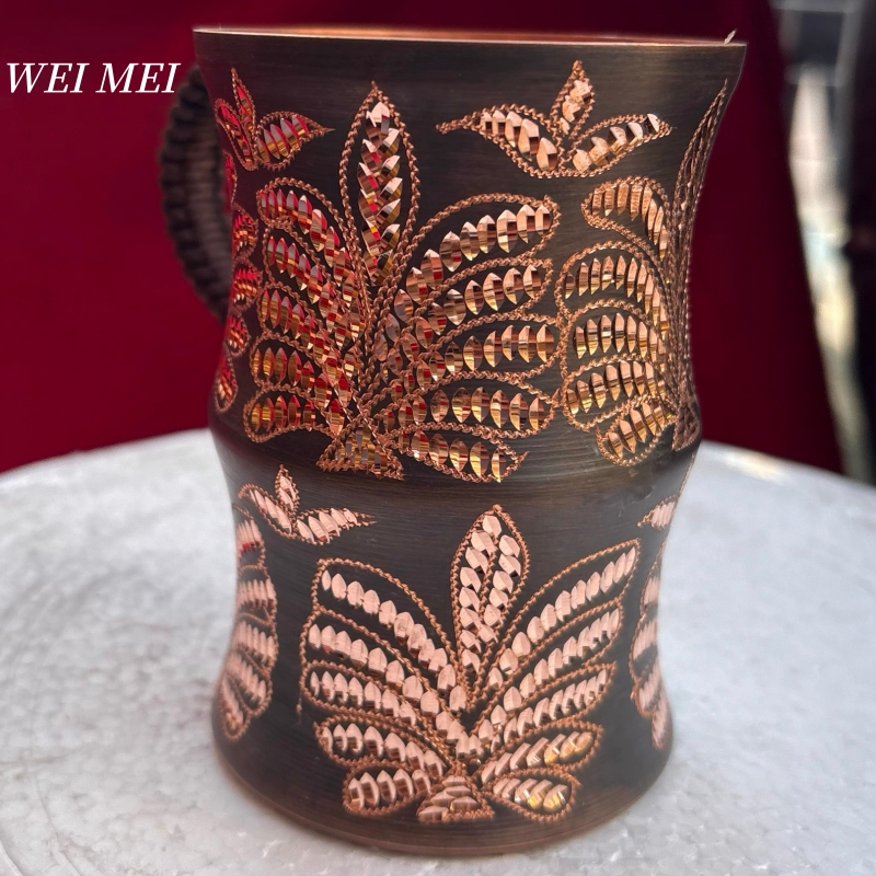 Handcrafted Vintage Pure Coppe - Juice Tea Coffee 评论和价格