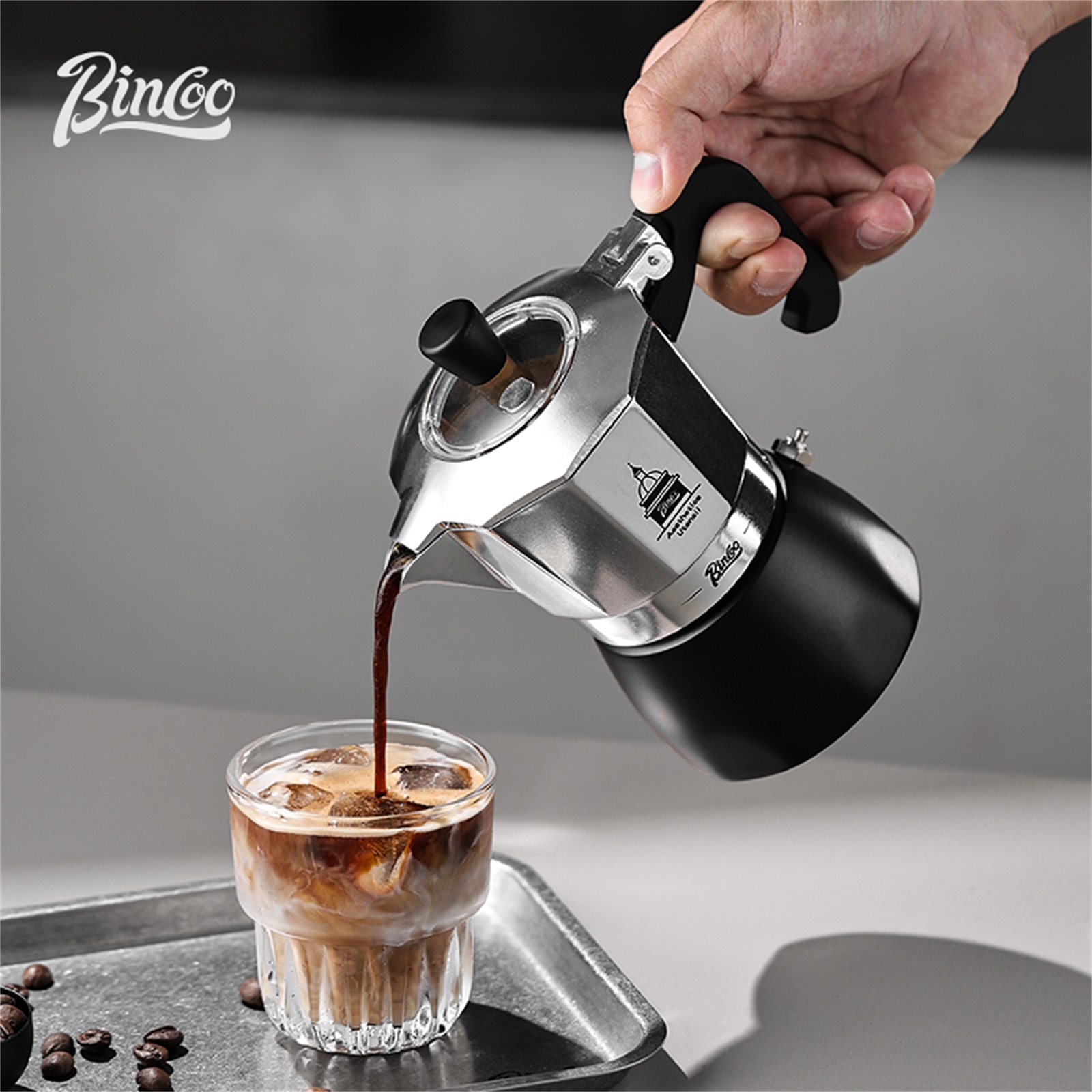BINCOO Double Valve Moka Pot，E - Moka Pot Stove 评论和价格