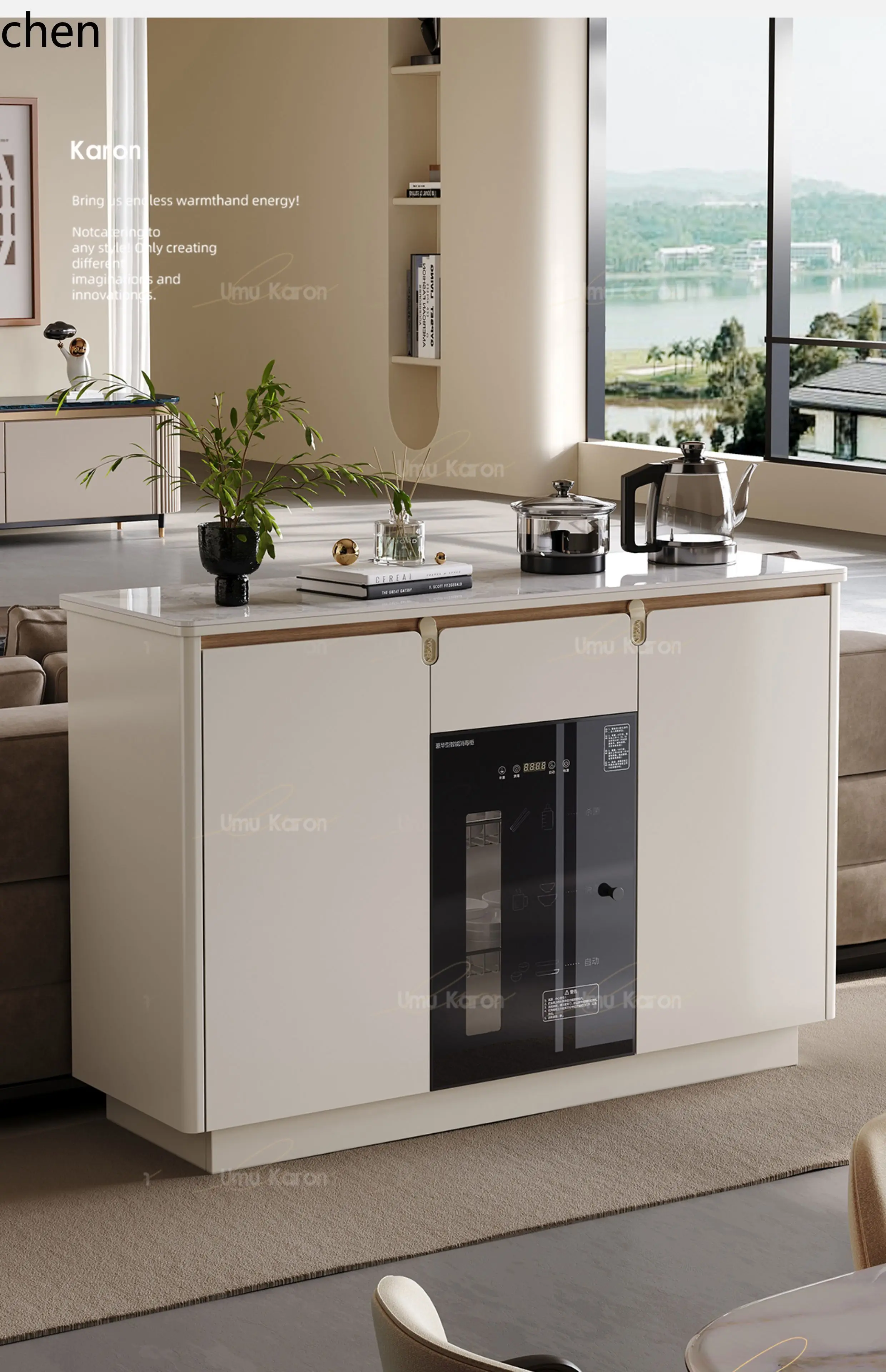W5.19 solid wood tea bar machi - Tea & Coffee Quận 1 评论和价格