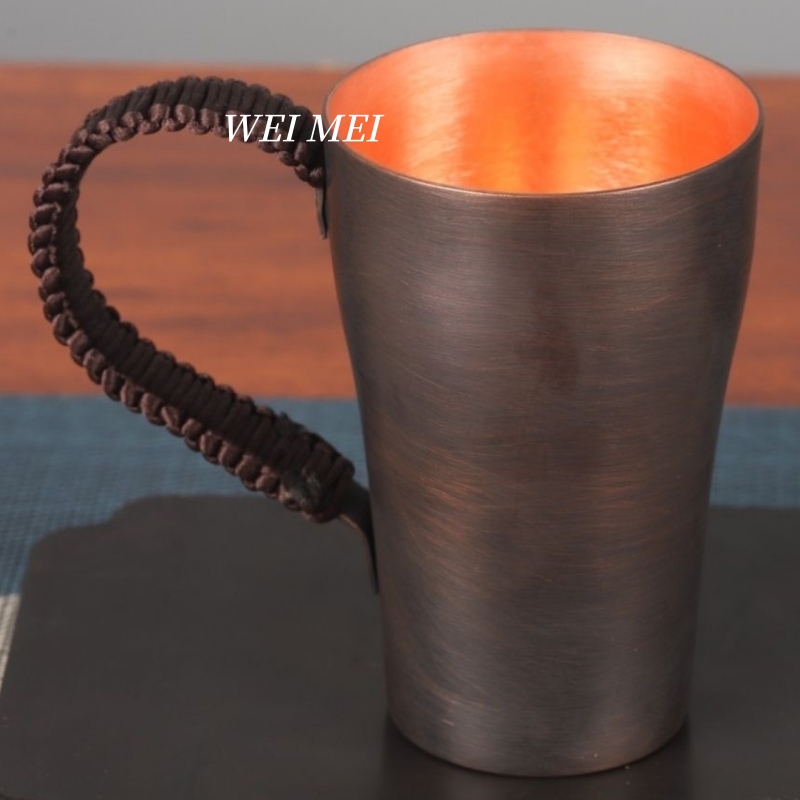 Vintage Copper Coffee Mug 300m - Draw Coffee And Tea 评论和价格