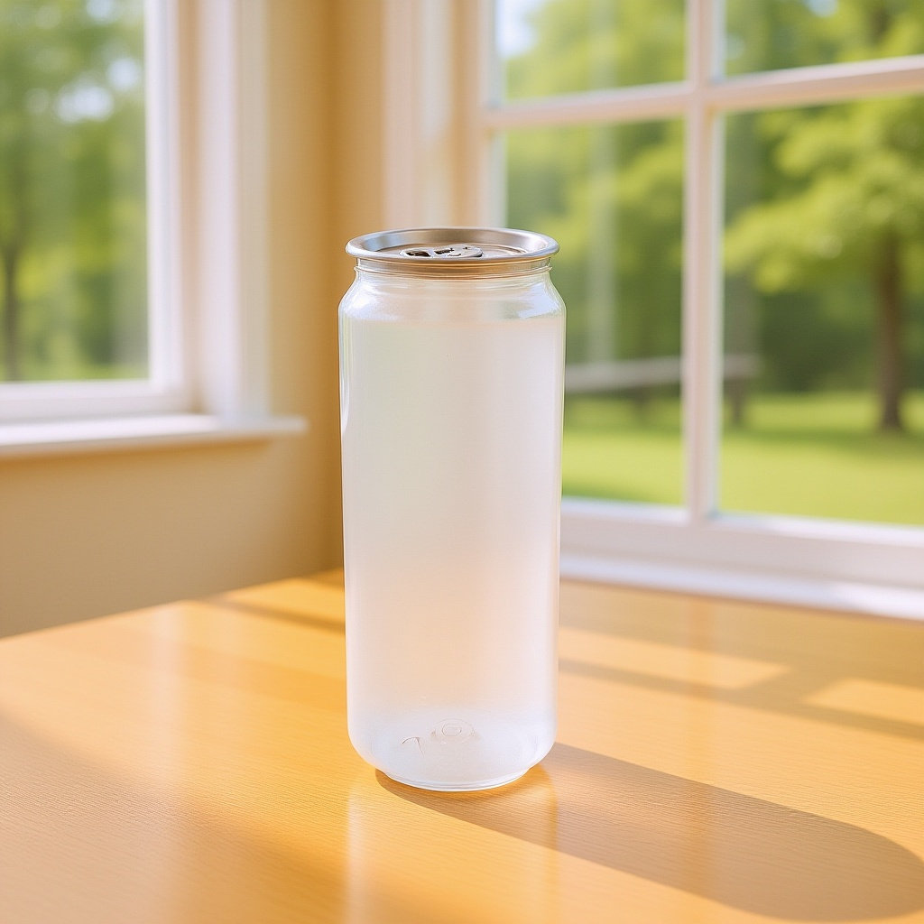 5pcs Transparent Beverage Cans - Juice Tea Coffee 评论和价格