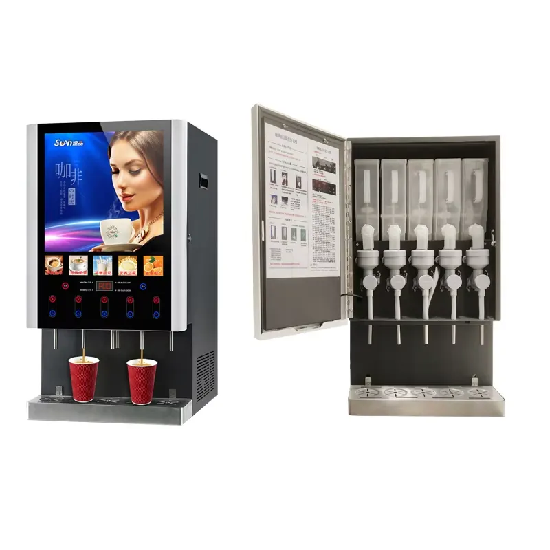 for 50SCW-12 Automatic Coffee  - Coffee Tea Vending Machine For Office 评论和价格
