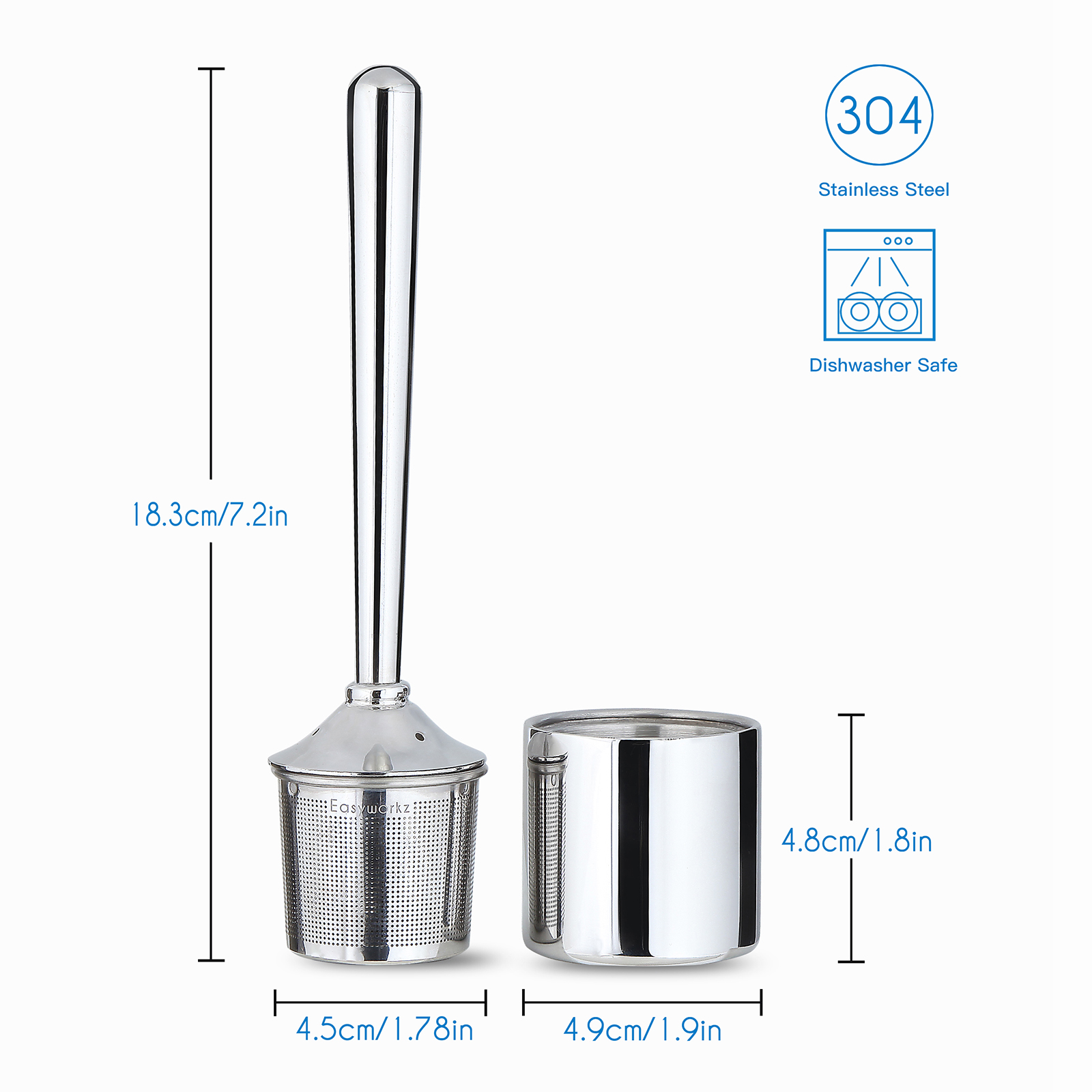 Easyworkz Stainless Steel Tea  - Coffee Tea Infusion 评论和价格