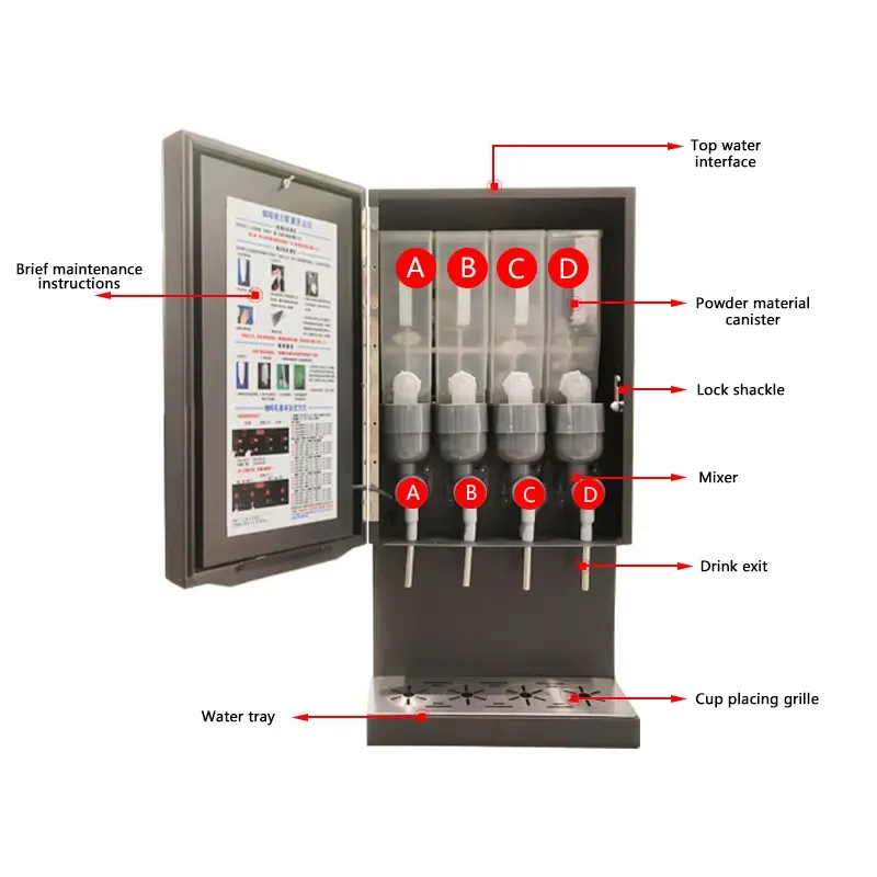 for Commercial Automatic Coffe - Coffee Tea Vending Machine For Office 评论和价格