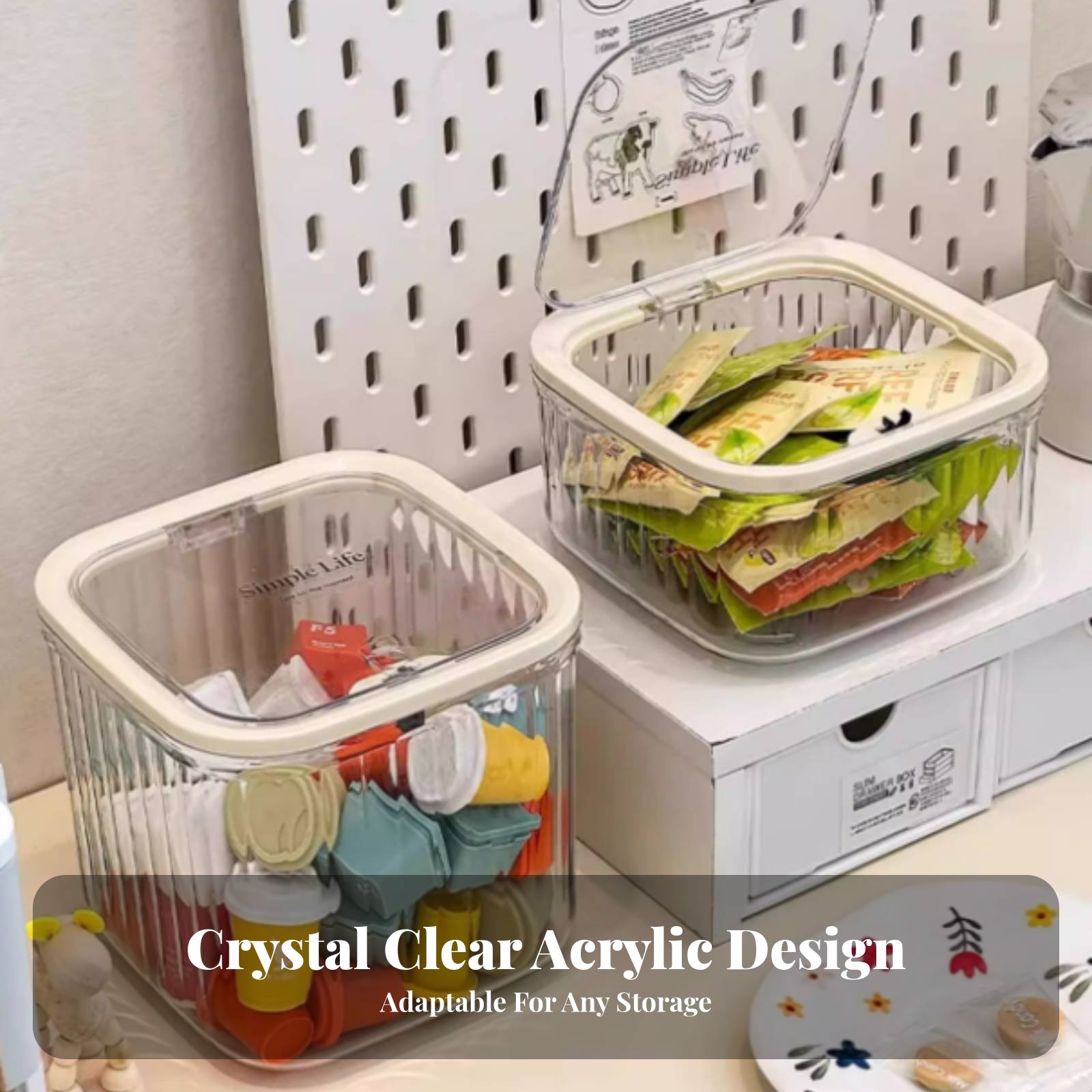 Plastic Tea Bag Storage Box La - Coffee Tea Organizer 评论和价格
