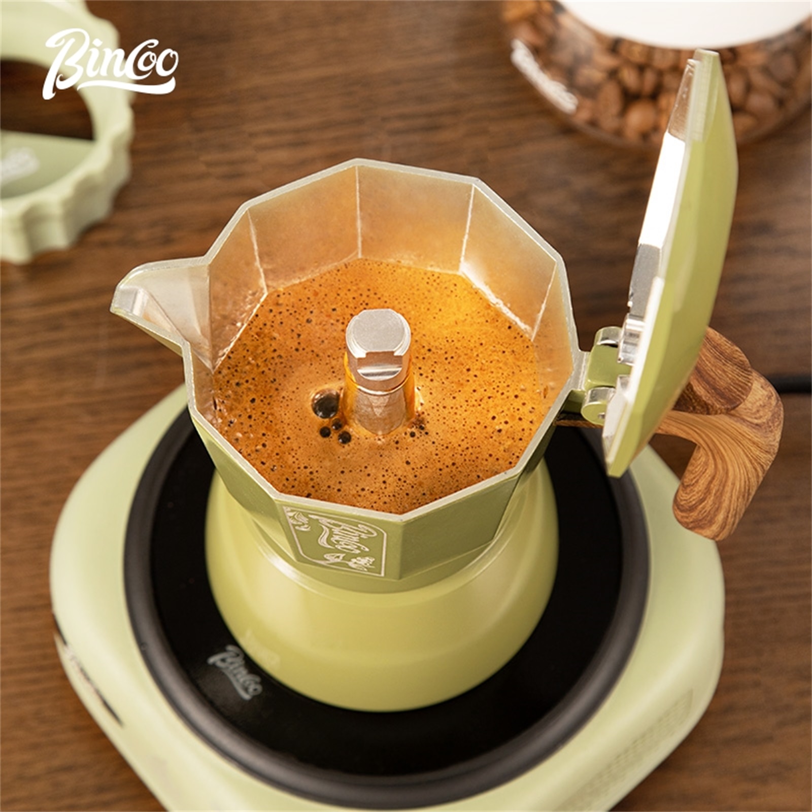 Bincoo Premium Moka Pot Set 6  - Moka Pot Stove 评论和价格
