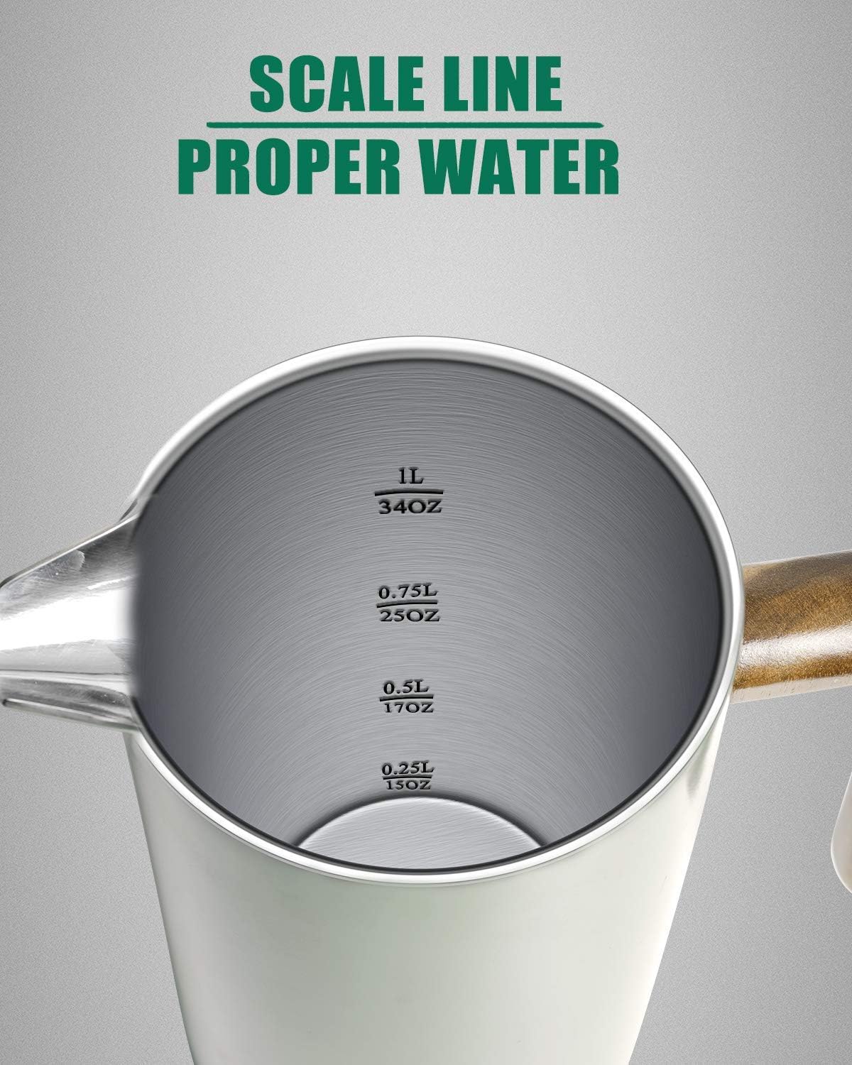 POLIVIAR 34 oz French Press Co - Coffee Tea Press 评论和价格