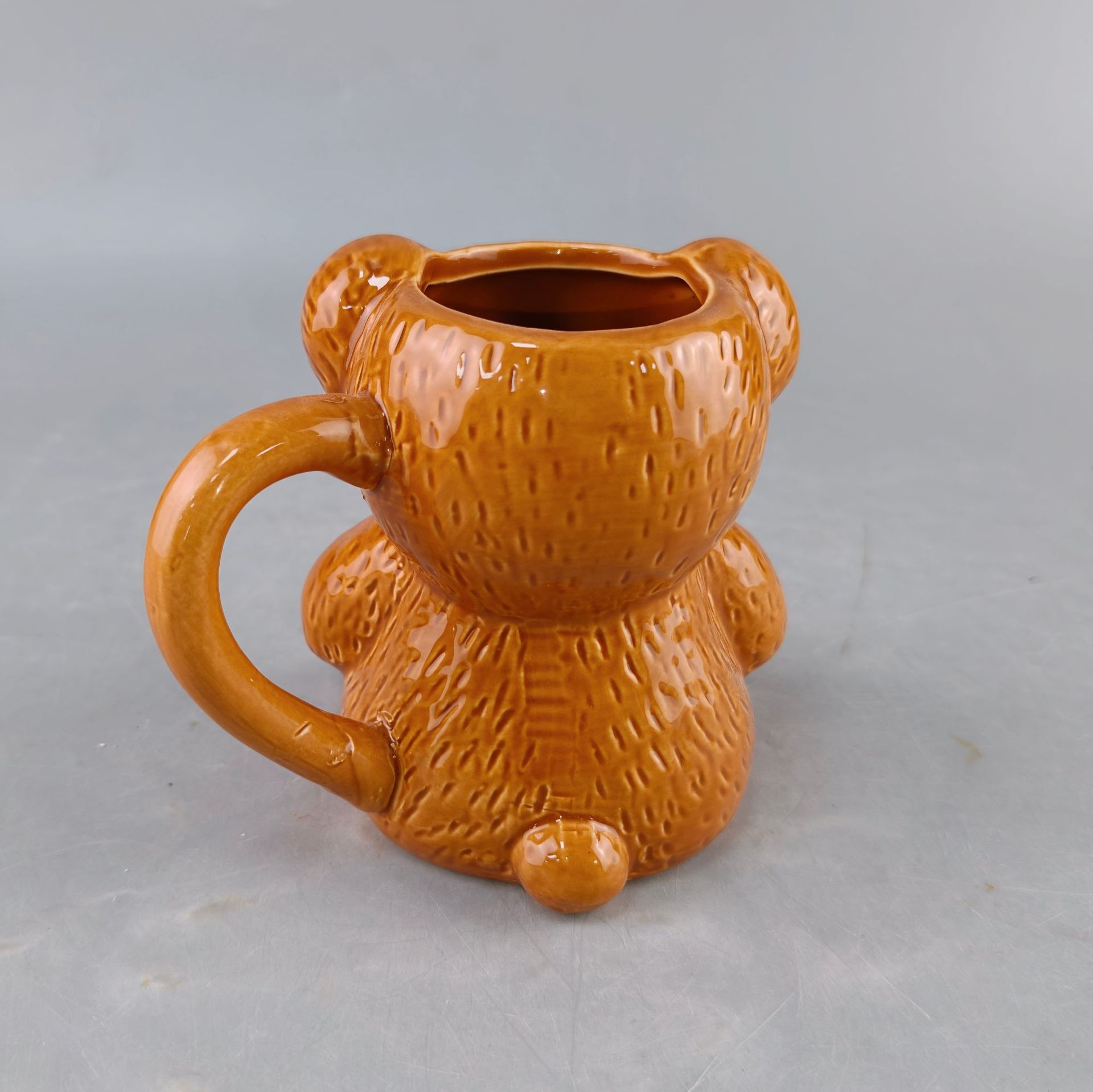 Pink Bowknot Brown Bear Cerami - Best Tea Coffee 评论和价格