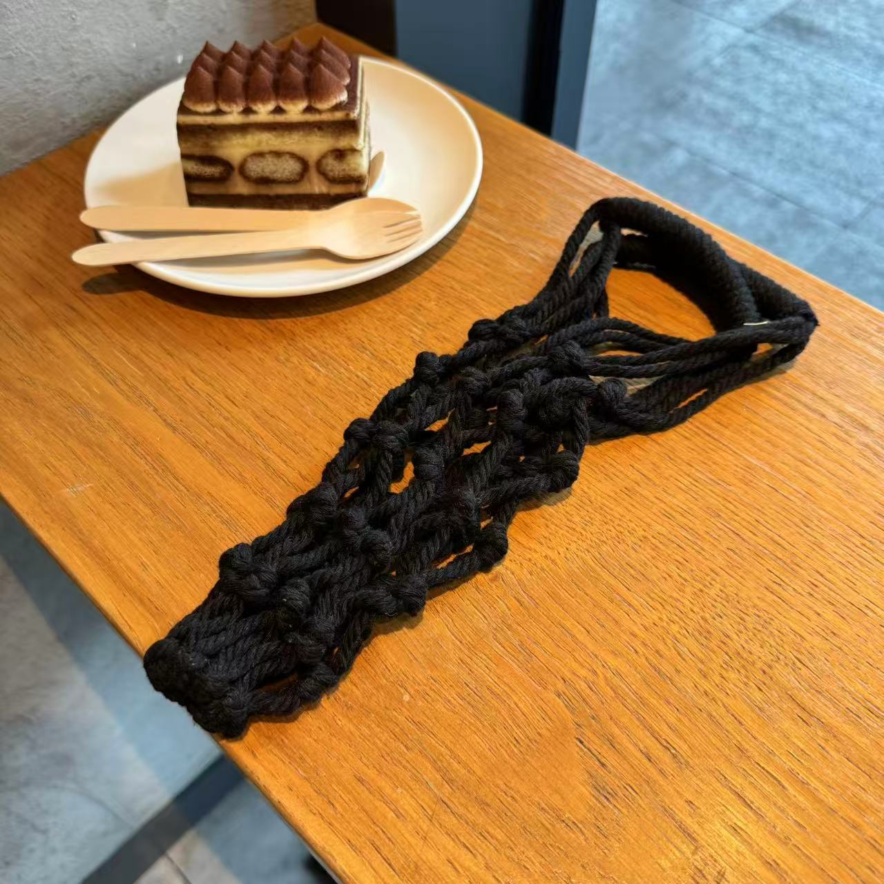 2PCS Handmade Macrame Cup Hold - Coffee Tea Knits 评论和价格