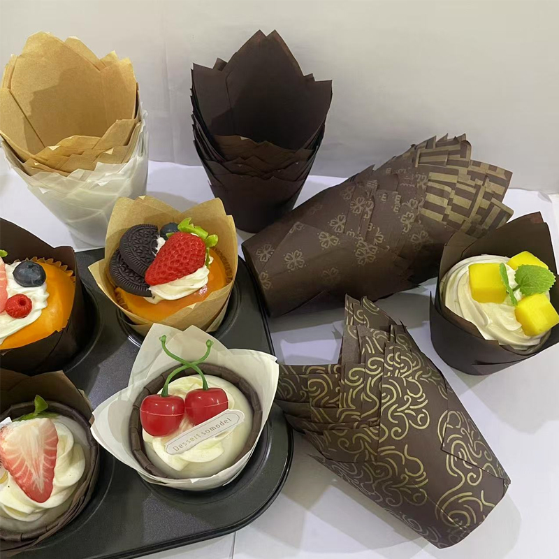 50Pcs/100Pcs/200Pcs Tulip Cake - Mug Tea Coffee 评论和价格