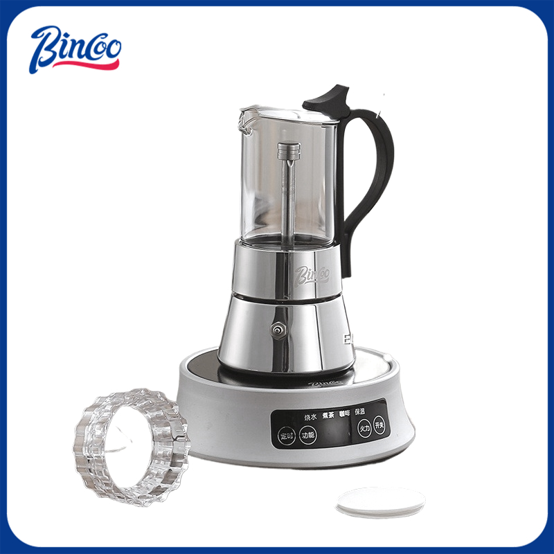 BINCOO Dual-valve Moka Pot Sta - Moka Pot Stove 评论和价格