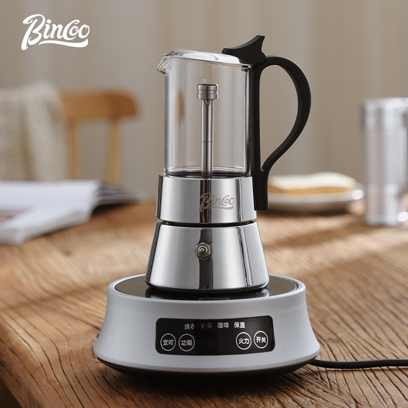 BINCOO Dual-valve Moka Pot Sta - Moka Pot Stove 评论和价格