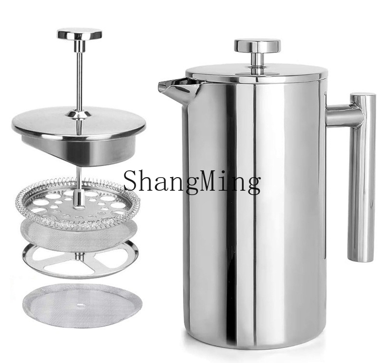 DSA stainless steel French pre - Coffee Tea Press 评论和价格