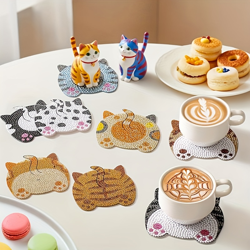 8-piece DIY Diamond Painting W - Mug Tea Coffee 评论和价格