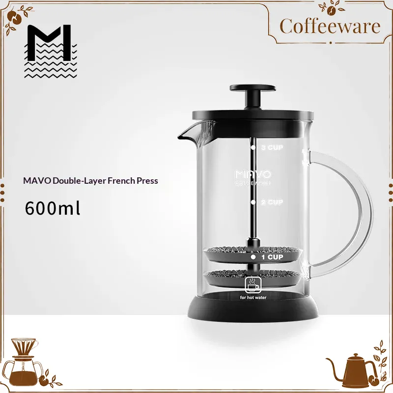 MAVO French Press Coffee Maker - Coffee Tea Press 评论和价格