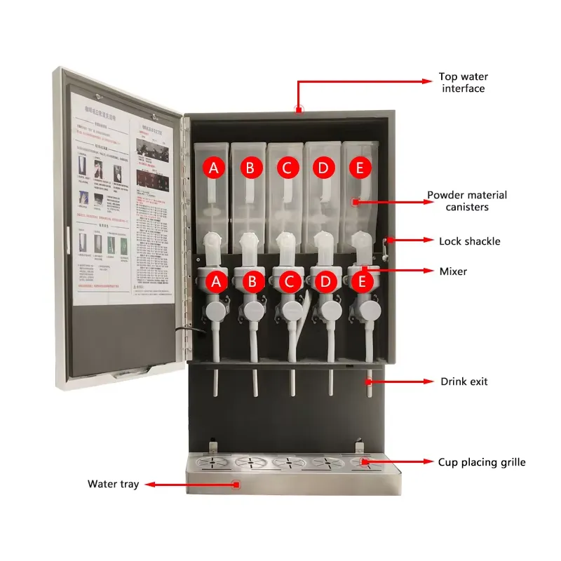 for 50SCW-12L Iced Coffee Vend - Coffee Tea Vending Machine For Office 评论和价格