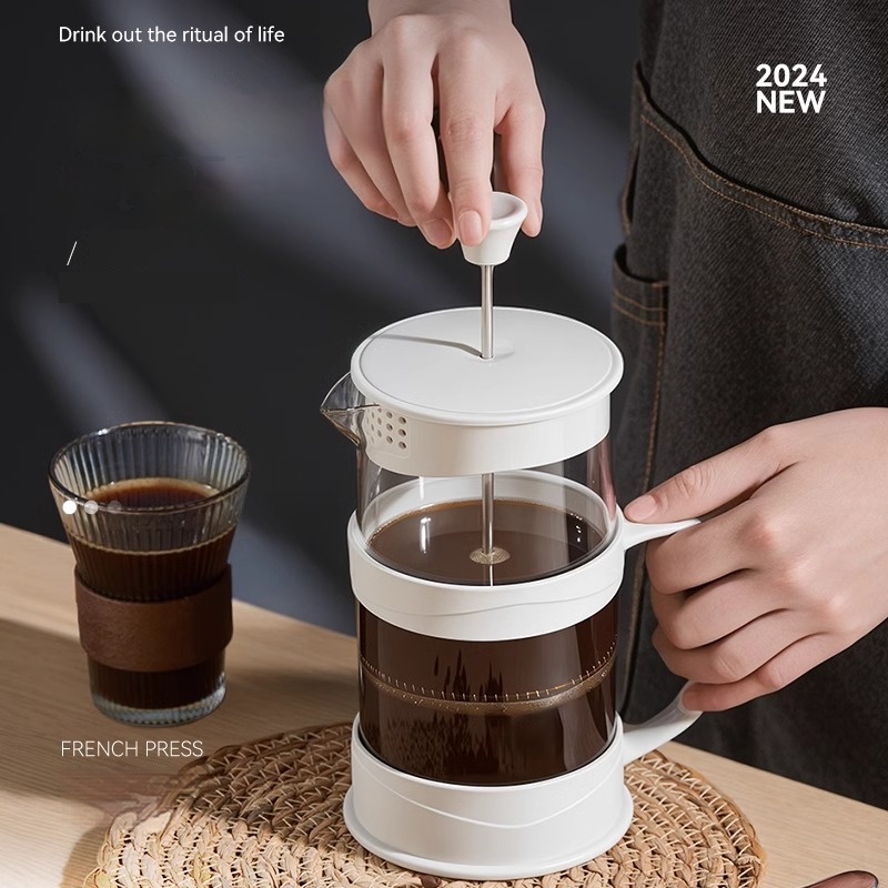 GIANXI Hand Press Coffee Maker - Coffee Tea Press 评论和价格