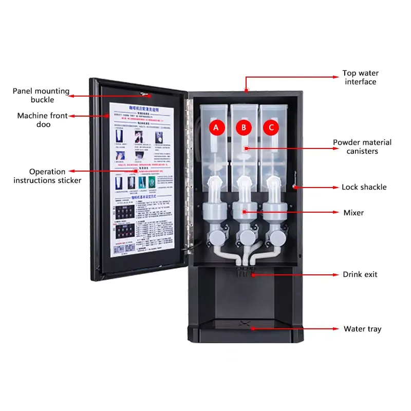 for E30SW Instant Coffee Machi - Coffee Tea Vending Machine For Office 评论和价格