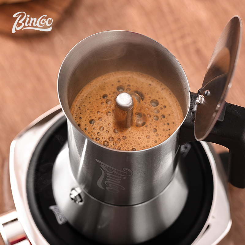Bincoo Straight Stainless Stee - Moka Pot Stove 评论和价格