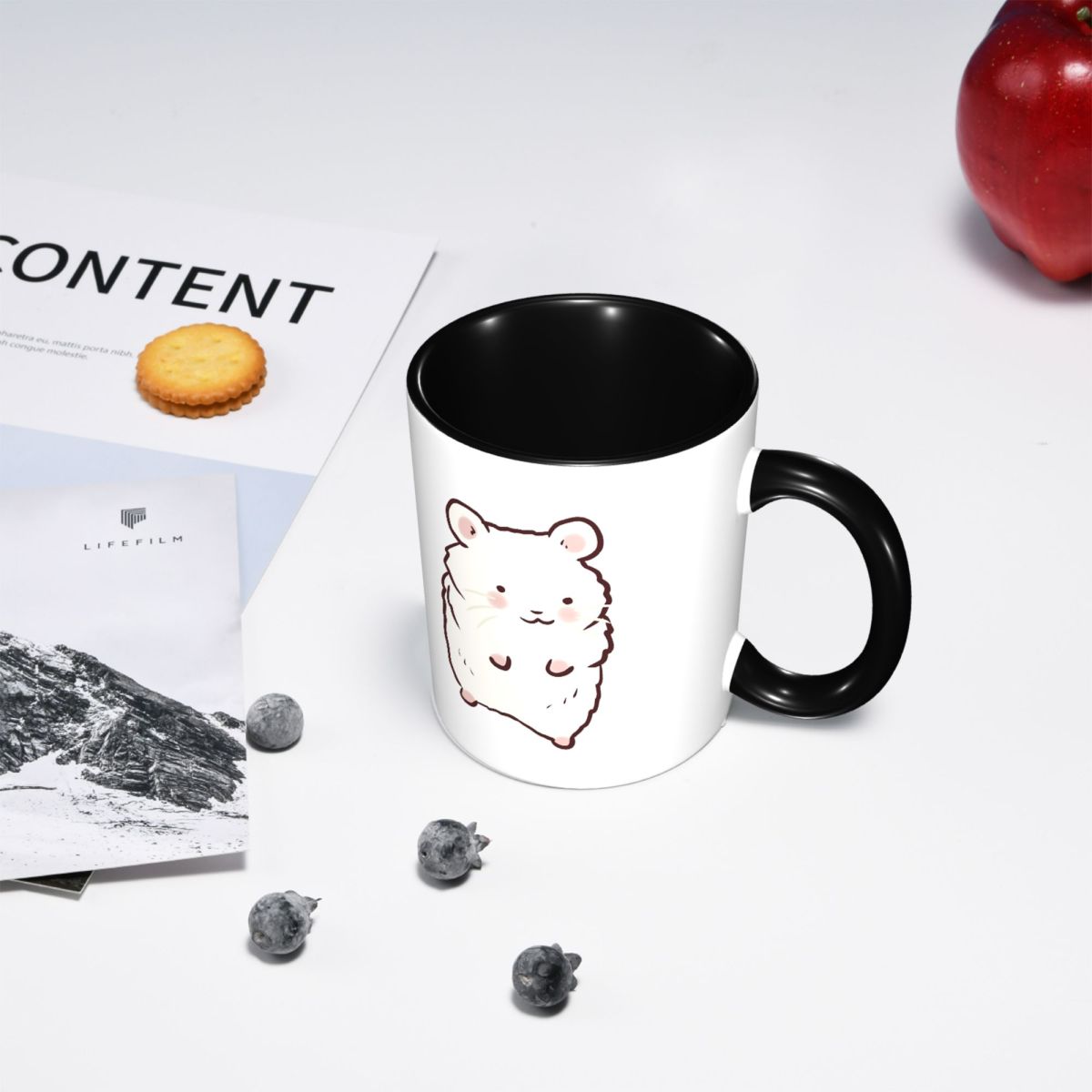 Cute Hamster Drawing Mug Funny - Draw Coffee And Tea 评论和价格