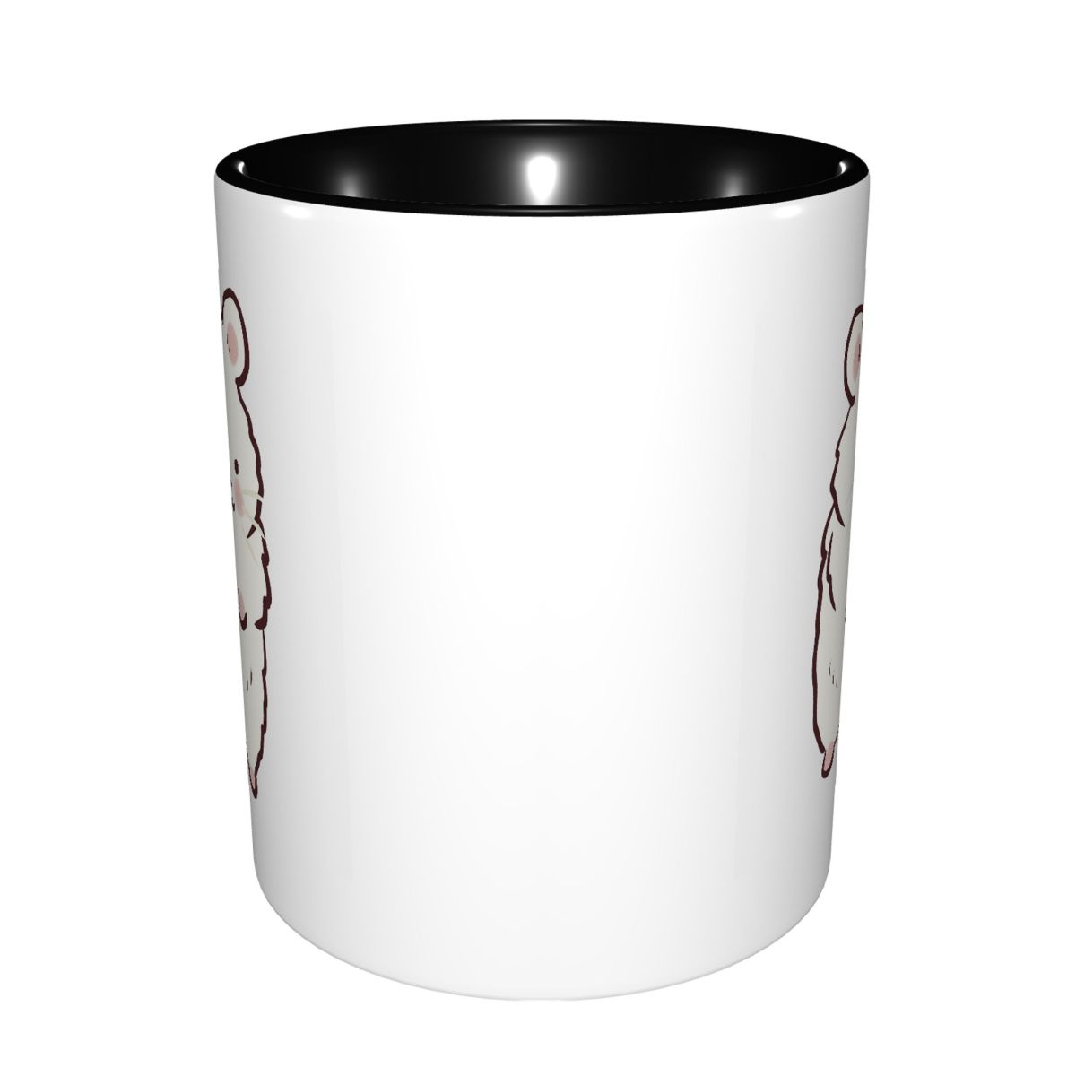 Cute Hamster Drawing Mug Funny - Draw Coffee And Tea 评论和价格