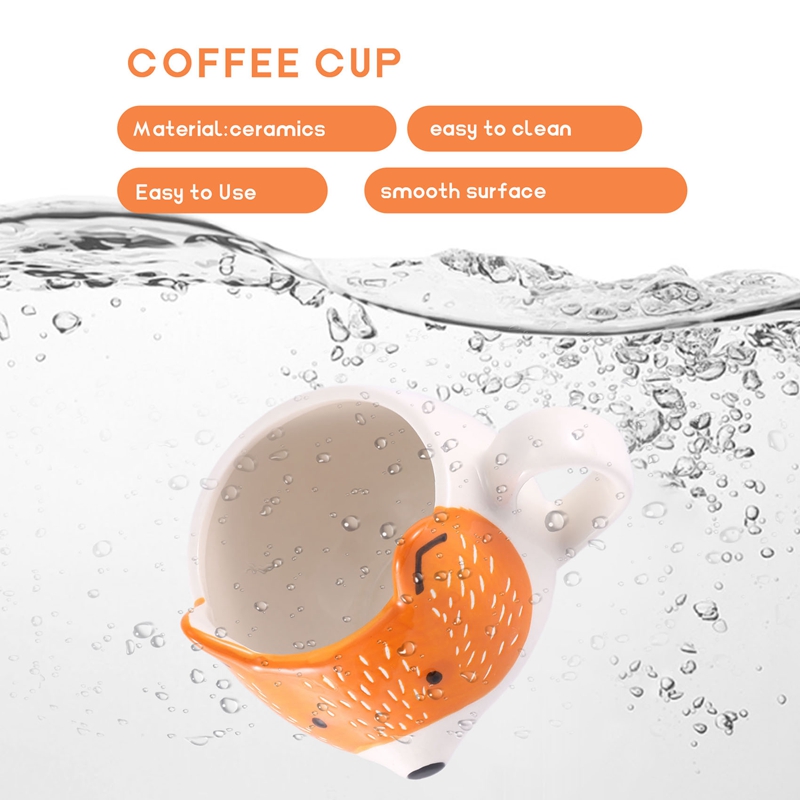 Ceramic Coffee Cup Cartoon Sha - Coffee&Tea House Opinie 评论和价格